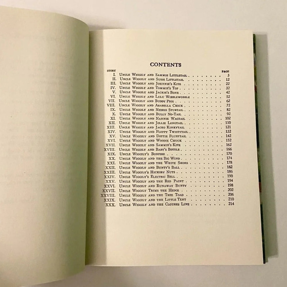 Vintage 1989 Uncle Wigglys Picture Book by Howard R Garis Platt and  Munk HC DJ - Picture 10 of 16